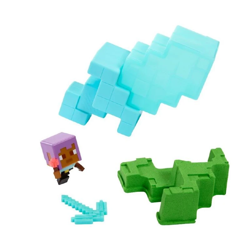 Minecraft Mini Mining Figure Set – Dig & Reveal Surprise Character