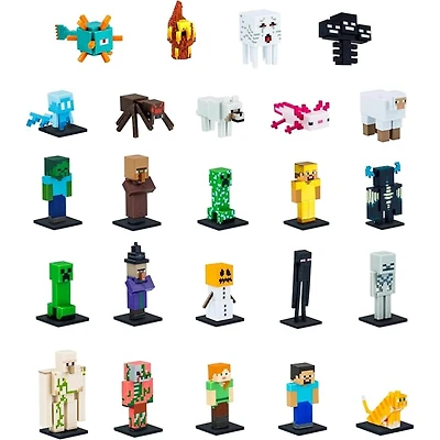 Minecraft 3D Toppeez 8 Pack – Mini Character Toppers Set