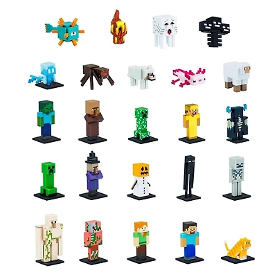 Minecraft 3D Toppeez 5 Pack – Mini Character Toppers Set