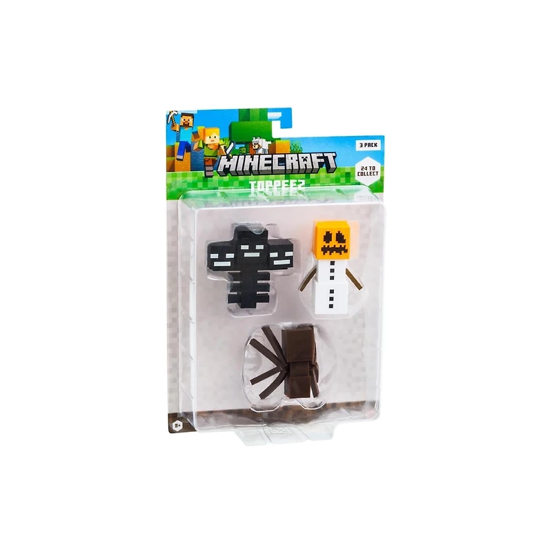 Minecraft 3D Toppeez Pack – Mini Character Toppers Set