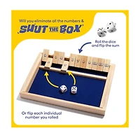 Shut The Box by Relatable, The Classic Choice for Tabletop Games, Math Games, Board Games