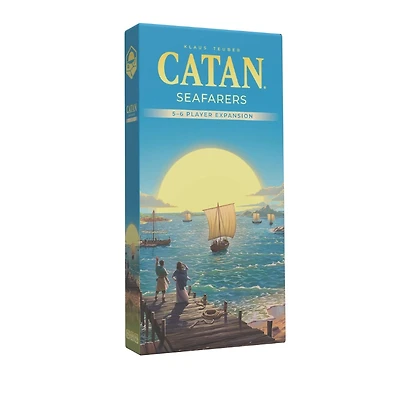 CATAN Exp: Seafarers 5-6 Players – 6th Edition (English) – Board Games – Strategy/Expansion