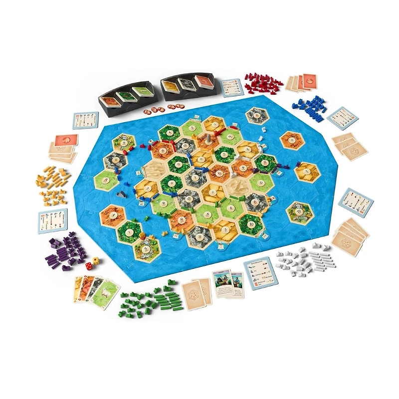 CATAN Exp: Seafarers 5-6 Players – 6th Edition (English) – Board Games – Strategy/Expansion