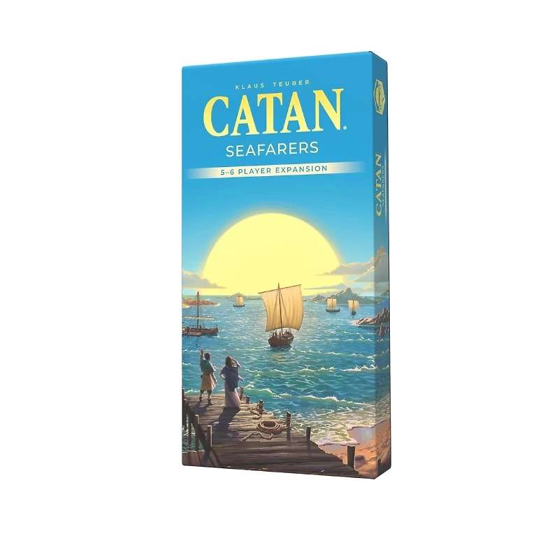CATAN Exp: Seafarers 5-6 Players – 6th Edition (English) – Board Games – Strategy/Expansion