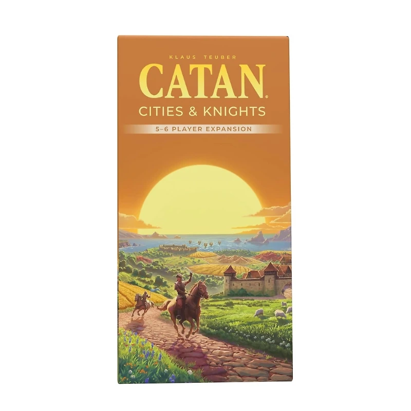 CATAN Exp: Cities & Knights – 6th Edition (English) – Board Games – Strategy/Expansion