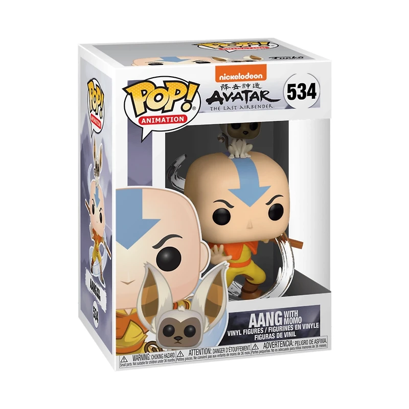 Funko POP! Animation: Avatar The Last Airbender – Aang (2026 Edition) Vinyl Figure