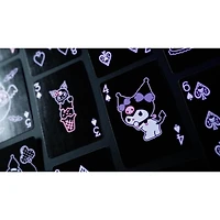 Bicycle Kuromi Sanrio Playing Cards, Black, Pink and Purple, 1 Deck