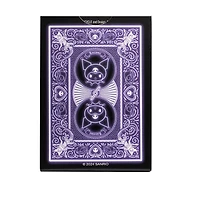 Bicycle Kuromi Sanrio Playing Cards, Black, Pink and Purple, 1 Deck