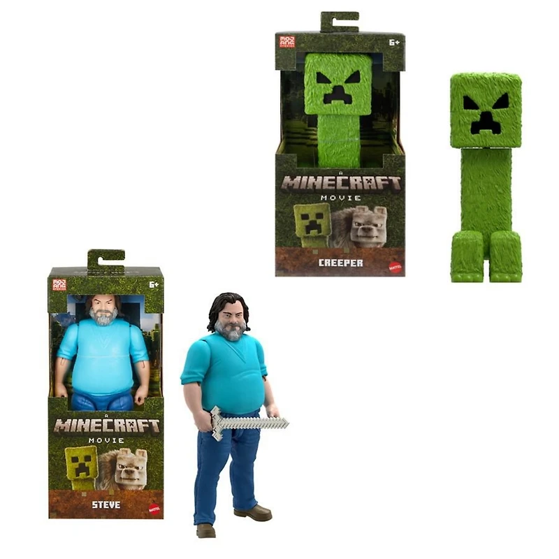 Minecraft Movie Large 12-Inch Action Figure (Assorted)