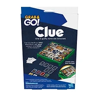 Clue Grab and Go Game for Ages 8 and Up, Portable Game for 3-6 Players, Travel Game for Kids
