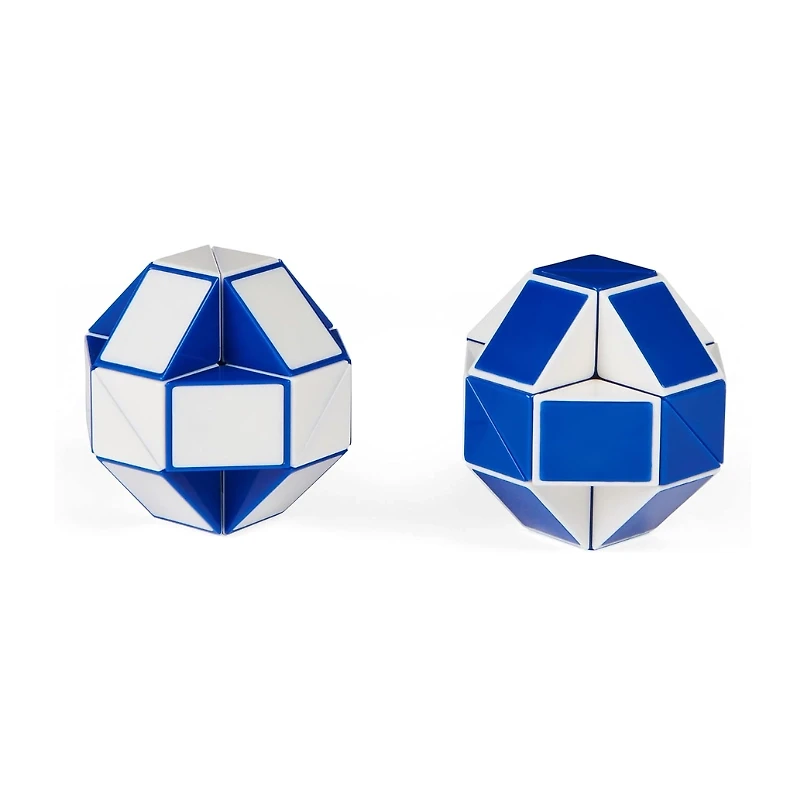 Rubik’s Connector Snake, Two-Pack Cubes 3D Puzzle Game