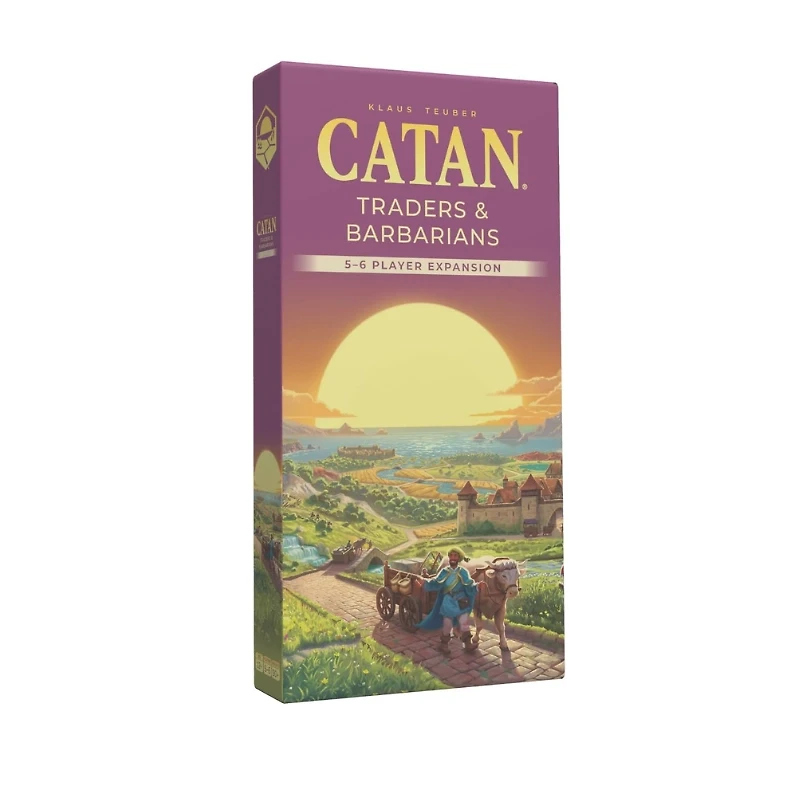 CATAN Exp: Traders & Barbarians – 6th Edition (EN) – Strategy Game – Ages 10+ – 2 Players