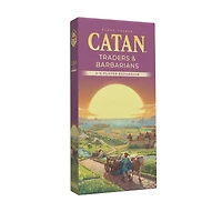 CATAN Exp: Traders & Barbarians – 6th Edition (EN) – Strategy Game – Ages 10+ – 2 Players