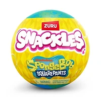 Mini Brands Snackles SpongeBob SquarePants 5-Inch Plush Capsule – Surprise Character Toy