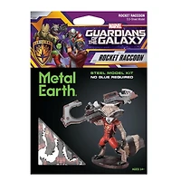 Metal Earth Guardians of The Galaxy Rocket The Raccoon Color 3D Metal Model Kit Fascinations
