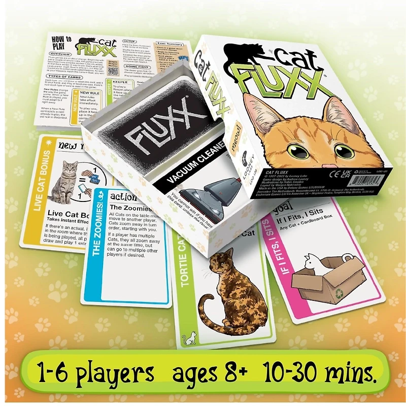Looney Labs Cat Fluxx – The Cat-Themed Card