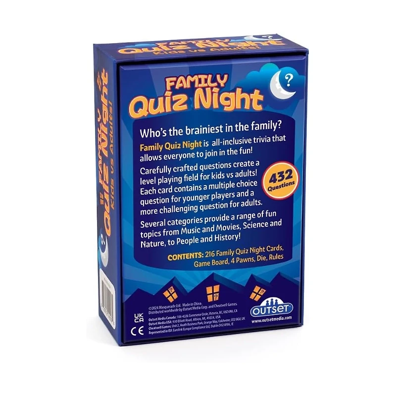 Family Quiz Night – Kids vs Adults