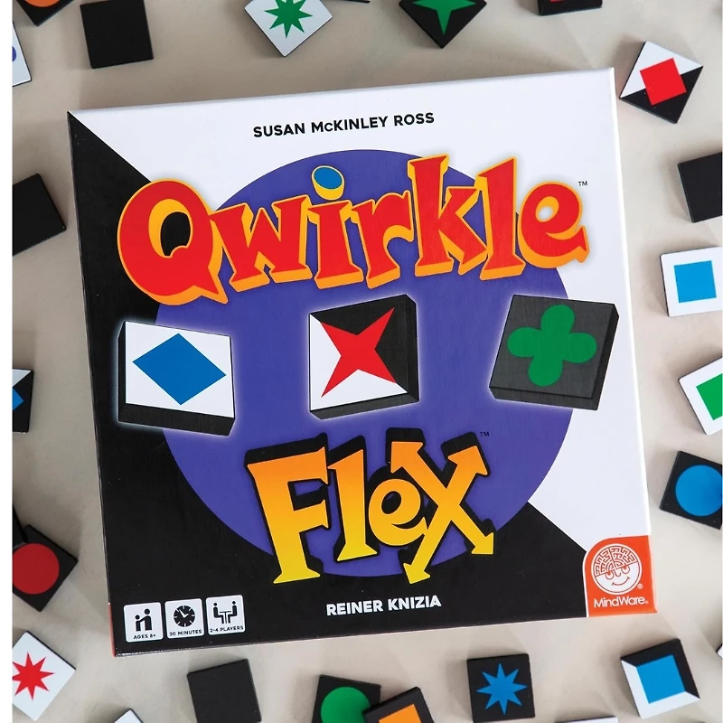 Qwirkle Flex Board Game – Strategy Game