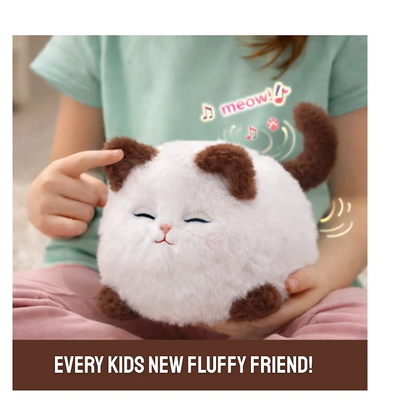 PLUSH CAT INTERACTIVE 10″