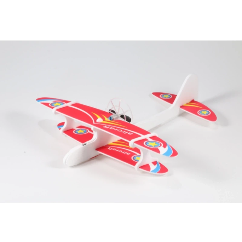 FOAM PLANE WITH LED ASST