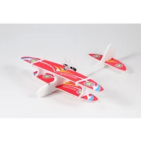 FOAM PLANE WITH LED ASST