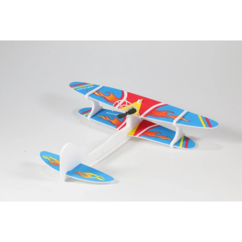 FOAM PLANE WITH LED ASST
