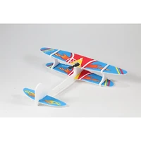 FOAM PLANE WITH LED ASST