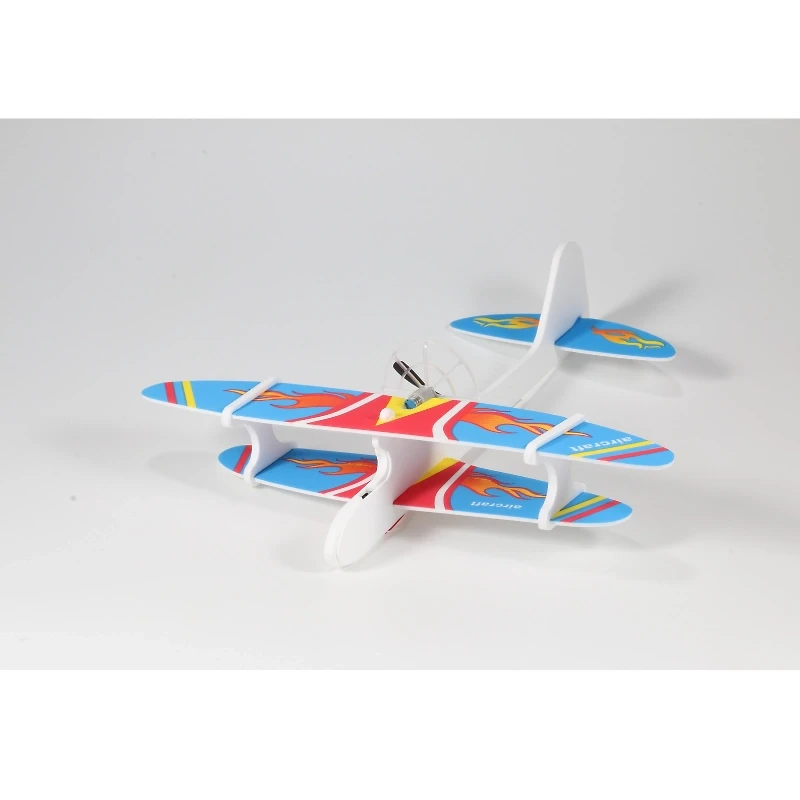 FOAM PLANE WITH LED ASST