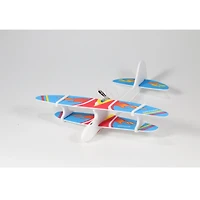 FOAM PLANE WITH LED ASST
