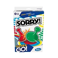 Sorry! Grab and Go Travel Game for Kids