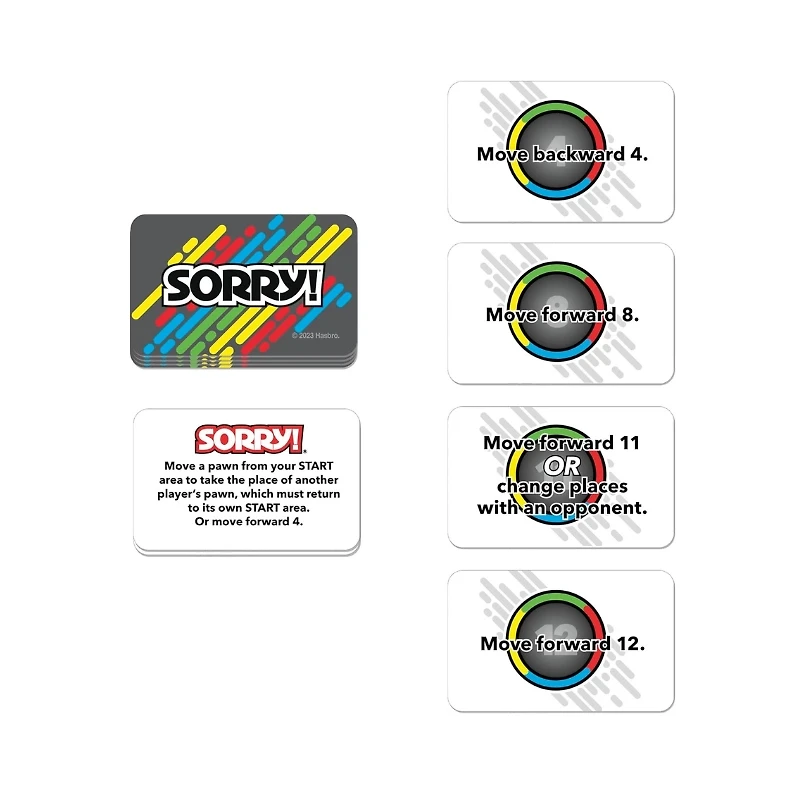 Sorry! Grab and Go Travel Game for Kids