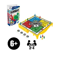 Sorry! Grab and Go Travel Game for Kids