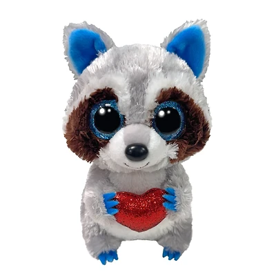 TY Beanie Boos Thief Valentine Raccoon 8-Inch Plush