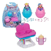 Hatchimals Hungry Playset S1 – Feeding Highchair Toy Set