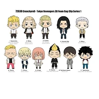Tokyo Revengers Monogram – Crunchyroll 3D Foam Bag Clip – Series 1