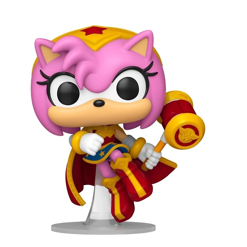 Funko Pop! Heroes: Sonic DC x Justice League – Amy Rose as Wonder Woman