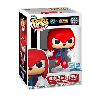 Funko Pop! Heroes: Sonic x Justice League – Knuckles as Superman