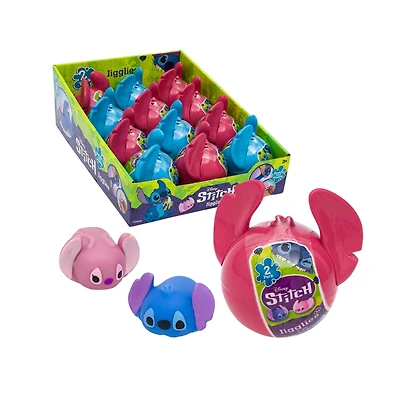 Disney Stitch Squeezy Squish Toys 2-Pack Assorted Soft Stress Relief Figures