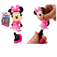 JA-RU Disney Stretchy Toys Mickey & Minnie Figures Squish & Pull Toys (1 Minnie Figure)