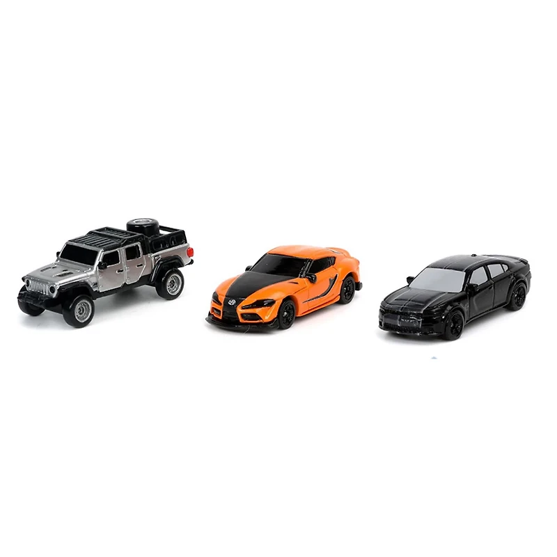 Fast & Furious Nano Cars Series 1 Diecast Mini Vehicle Set