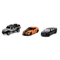 Fast & Furious Nano Cars Series 1 Diecast Mini Vehicle Set