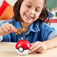 MEGA Pokémon Bidoof Building Toy Kit, Poseable Action Figure with Poké Ball