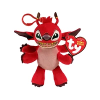 TY Beanie Clips Leroy Red Alien 5-Inch Plush Clip