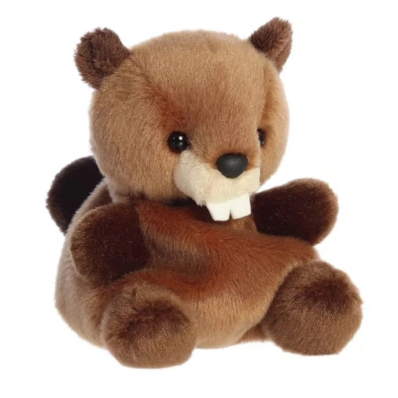 Palm Pals Chewy Beaver 5” Plush Soft Mini Stuffed Animal