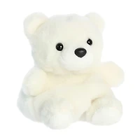 Palm Pals Puck Polar Bear 5” Plush Soft Mini Stuffed Animal