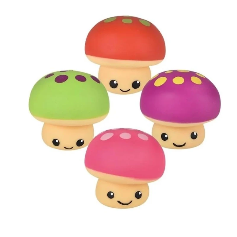 Rhode Island Novelty 3.25″ Squish and Stretch Mushroom