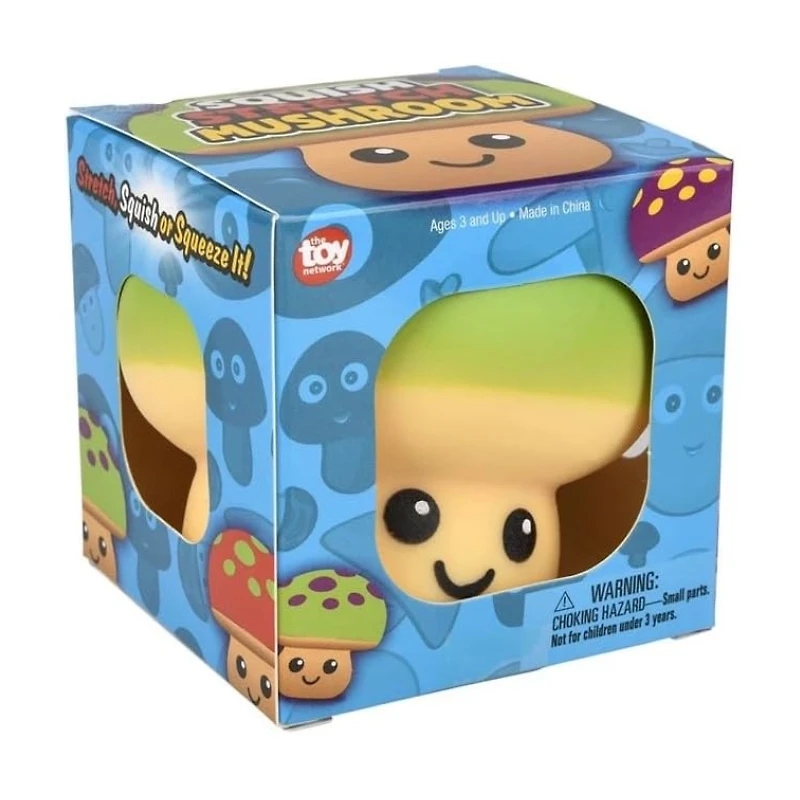 Rhode Island Novelty 3.25″ Squish and Stretch Mushroom