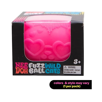 NEE DOH FUZZ WILD CATS BALL