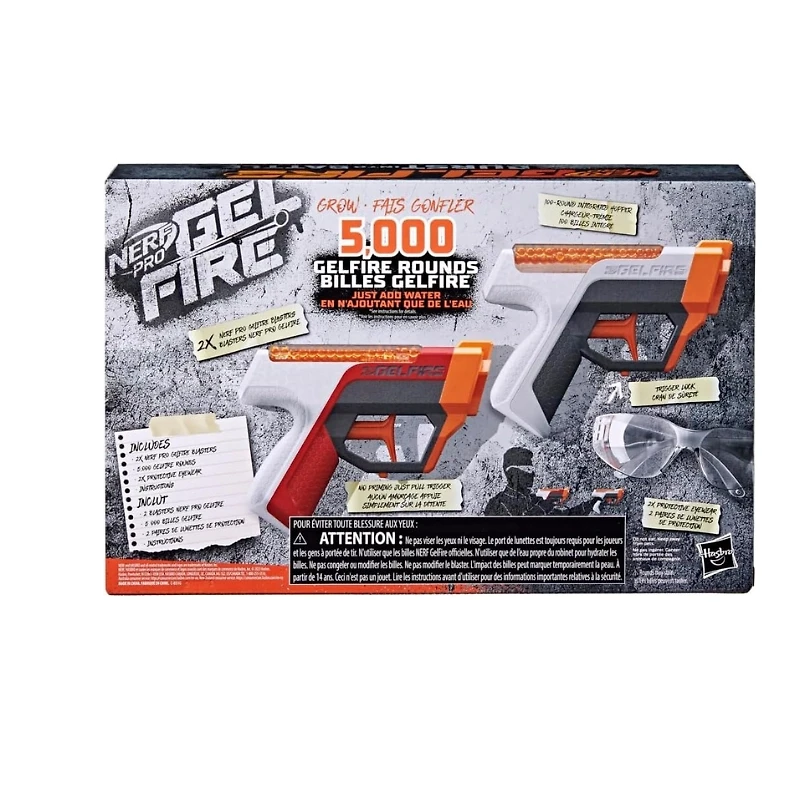 NERF GELFIRE DUAL WIELD