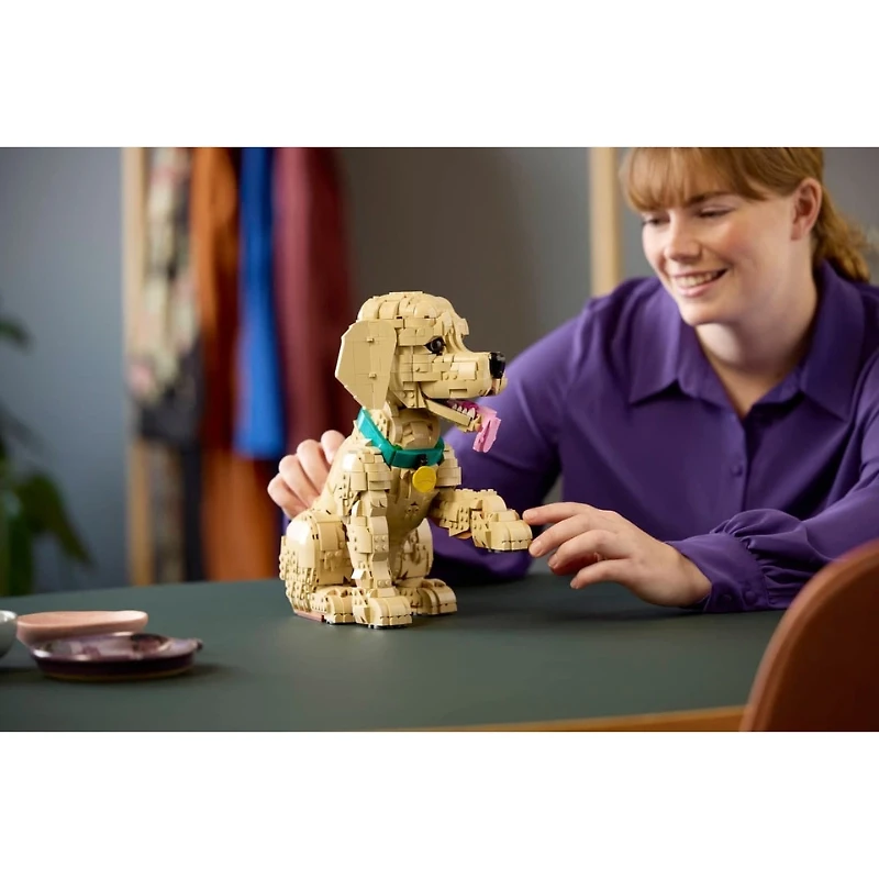 LEGO Icons – Golden Retriever Puppy 2102 Pieces